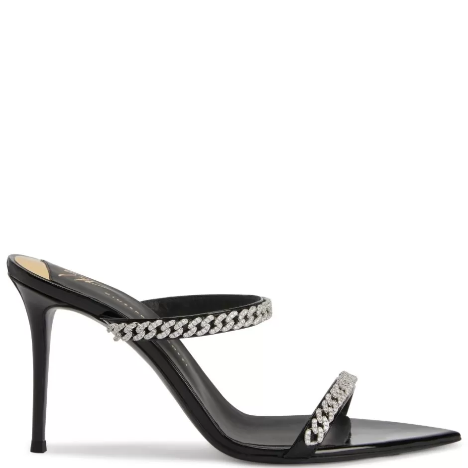 Giuseppe Zanotti Sandals*Intriigo String Black