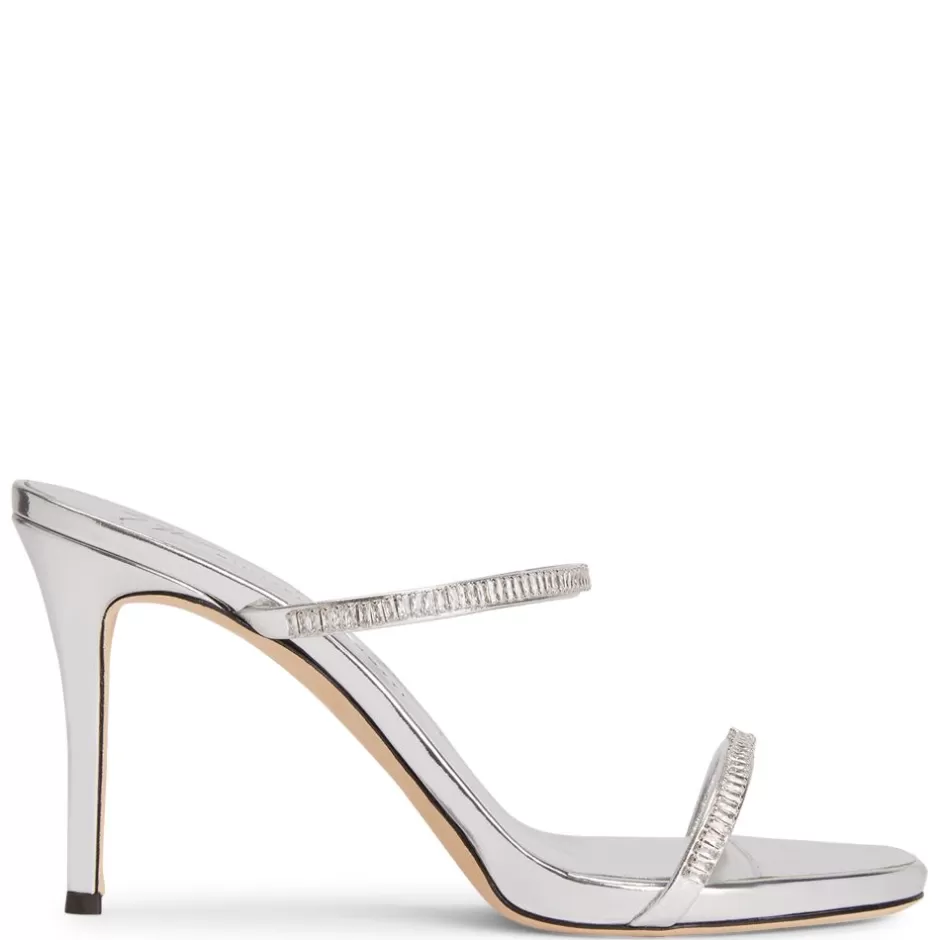 Giuseppe Zanotti Sandals*Iride Crystal Silver