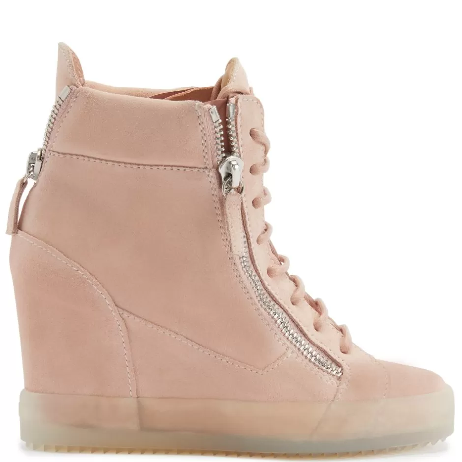 Giuseppe Zanotti Sneakers*Kriss Wedge Pink