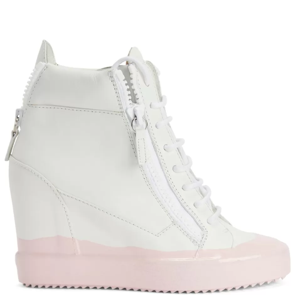 Giuseppe Zanotti Sneakers*Kriss Wedge White