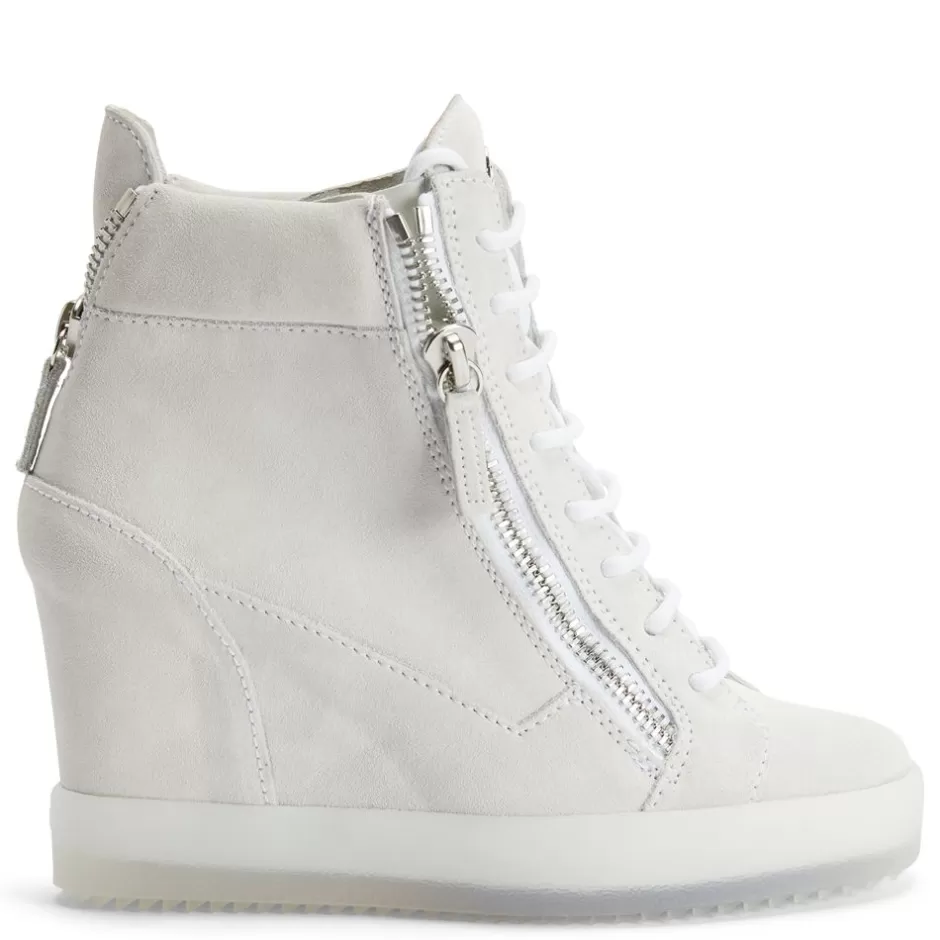 Giuseppe Zanotti Sneakers*Kriss Wedge White