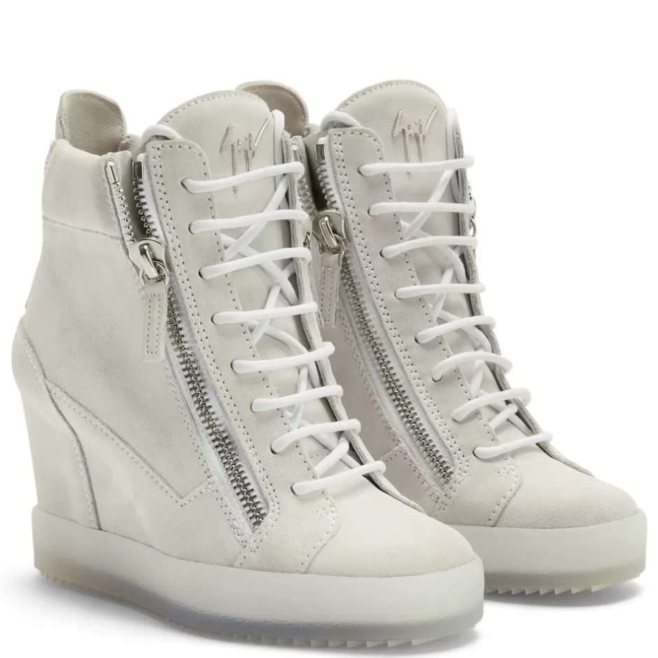 Giuseppe Zanotti Sneakers*Kriss Wedge White