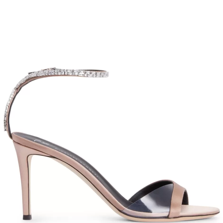 Giuseppe Zanotti Sandals*Leeah Crystal Pink