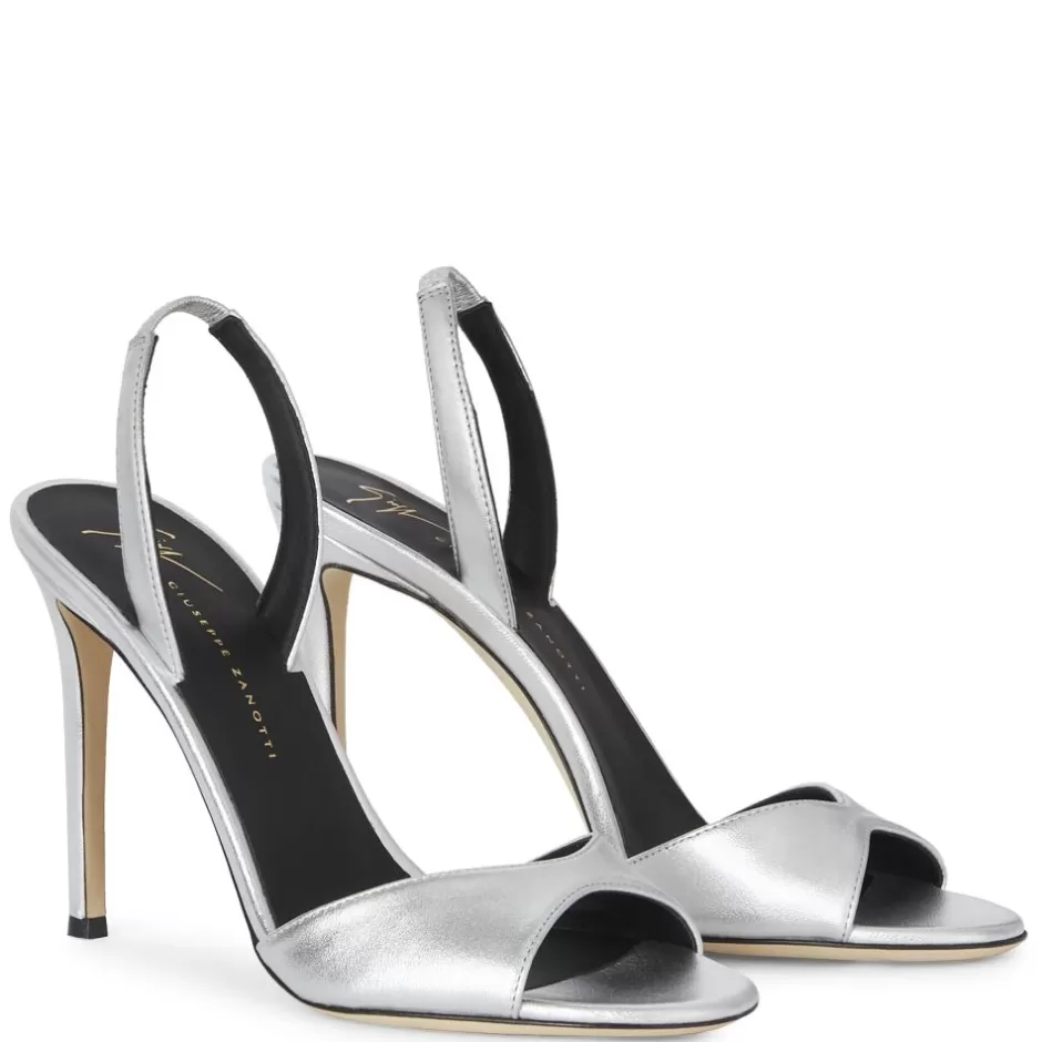 Giuseppe Zanotti Sandals*Lilibeth Silver