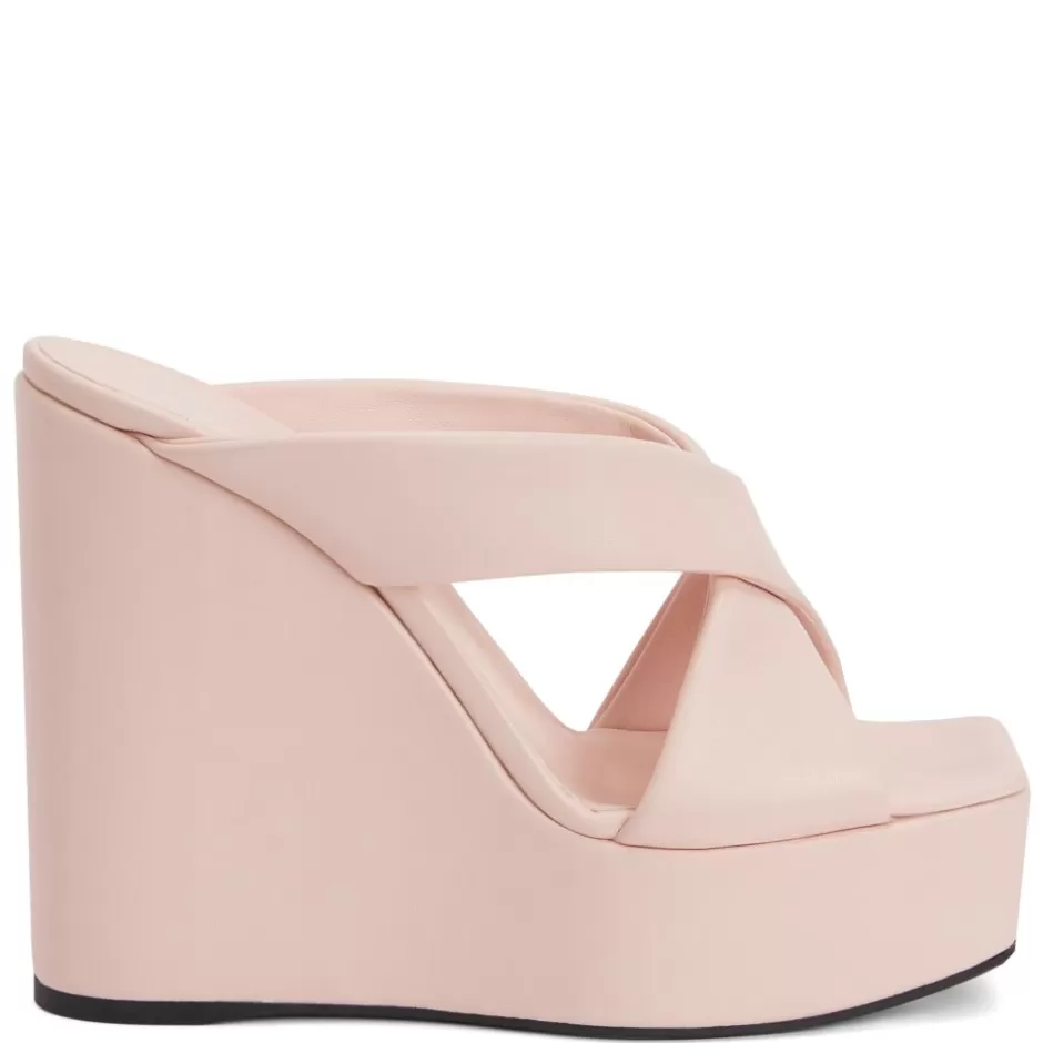 Giuseppe Zanotti Sandals*Meissa Cross Pink