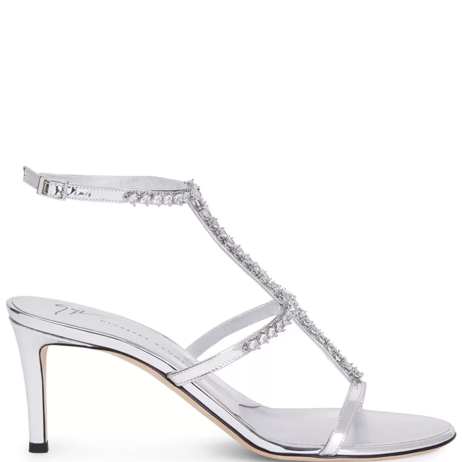 Giuseppe Zanotti Sandals*Minnah Silver