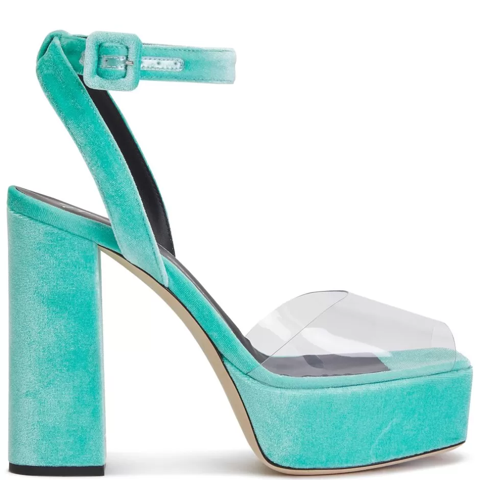 Giuseppe Zanotti Sandals*New Betty Plexi Blue