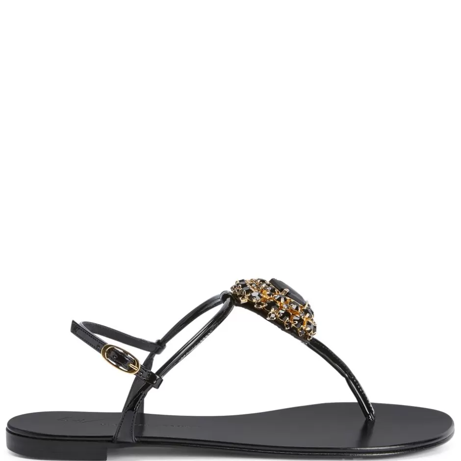 Giuseppe Zanotti Flats*Odam Black