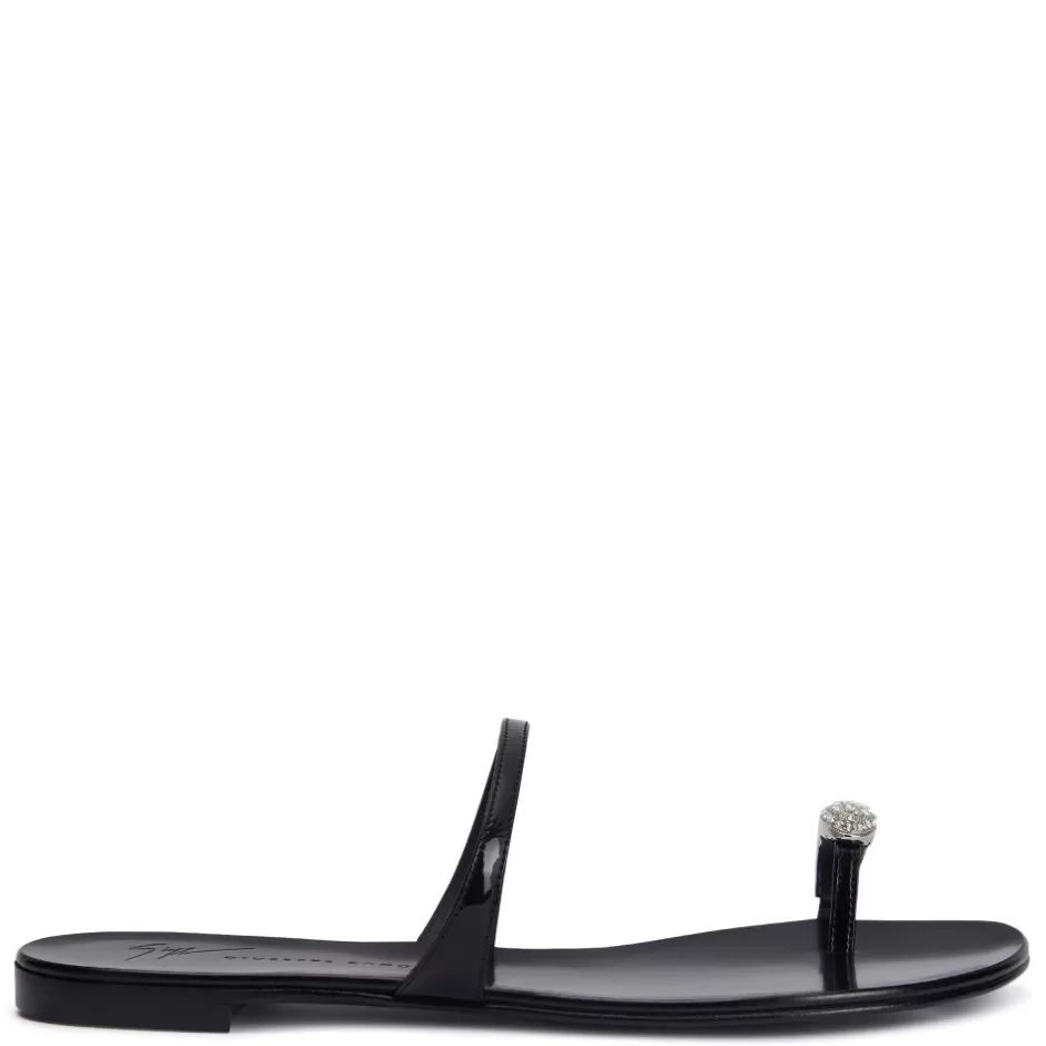 Giuseppe Zanotti Flats*Ring Black