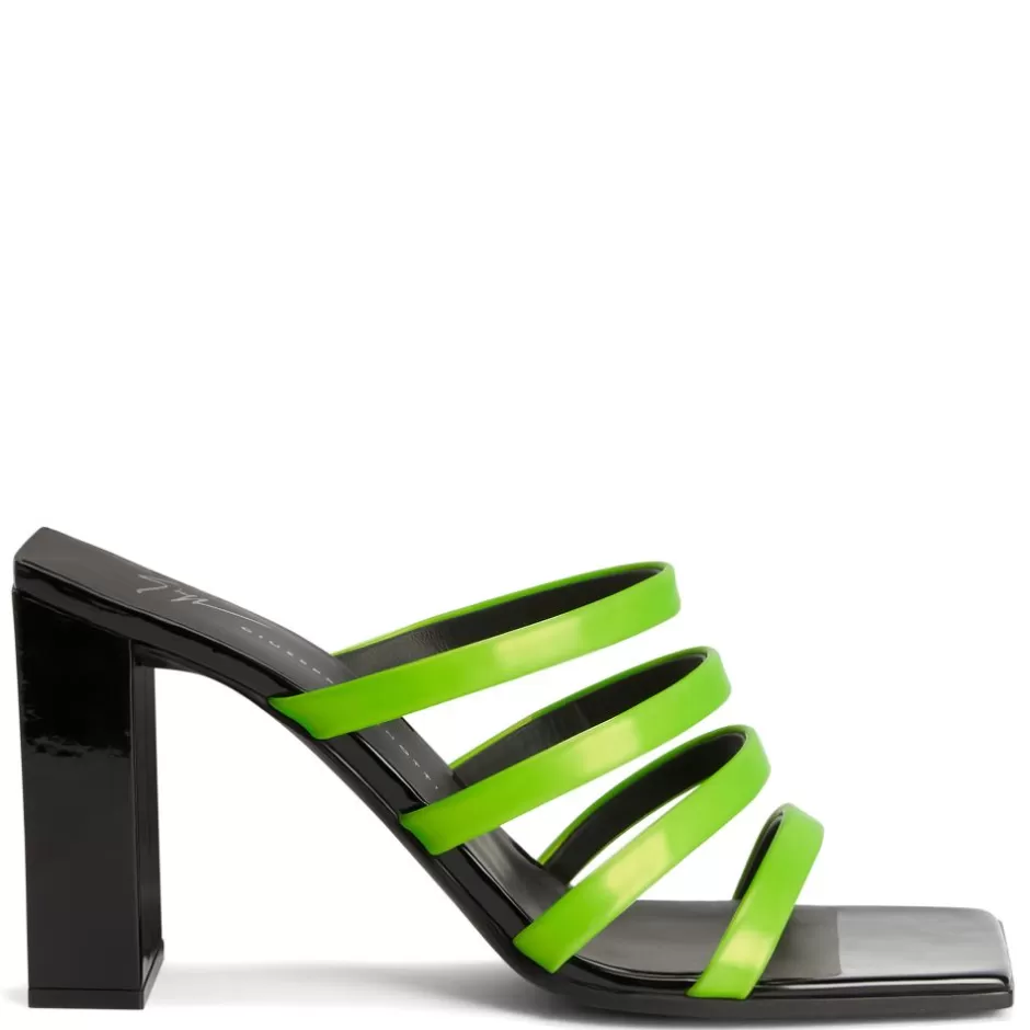 Giuseppe Zanotti Sandals*Shangay Green