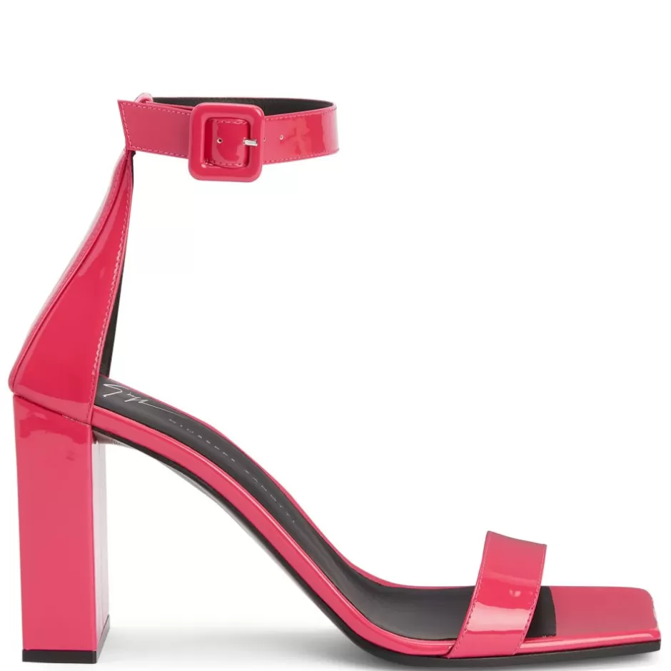 Giuseppe Zanotti Sandals*Shangay Buckle Fucsia