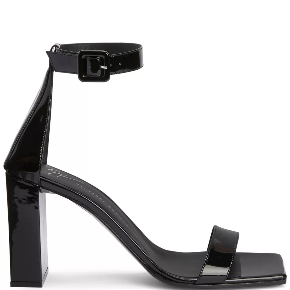 Giuseppe Zanotti Sandals*Shangay Buckle Black