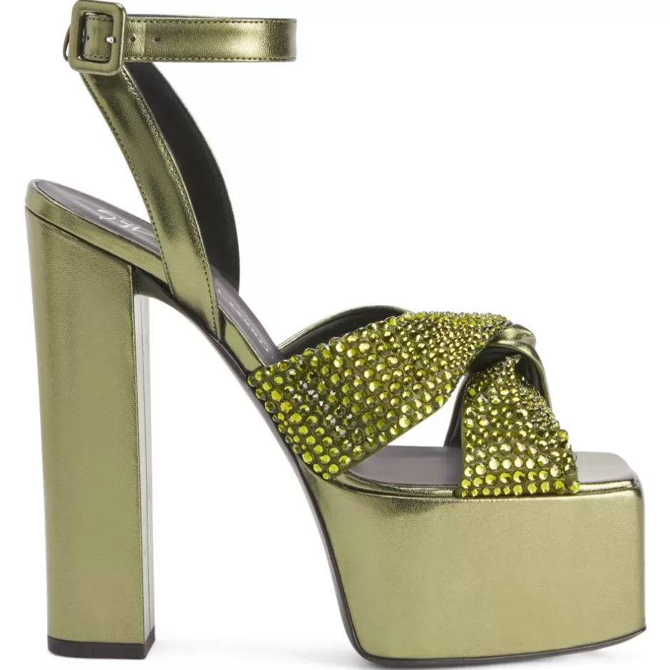 Giuseppe Zanotti Sandals*Souree Green