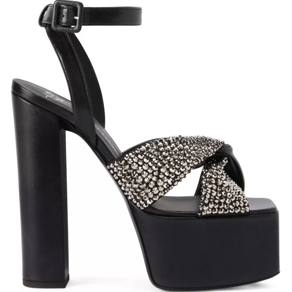 Giuseppe Zanotti Sandals*Souree Black