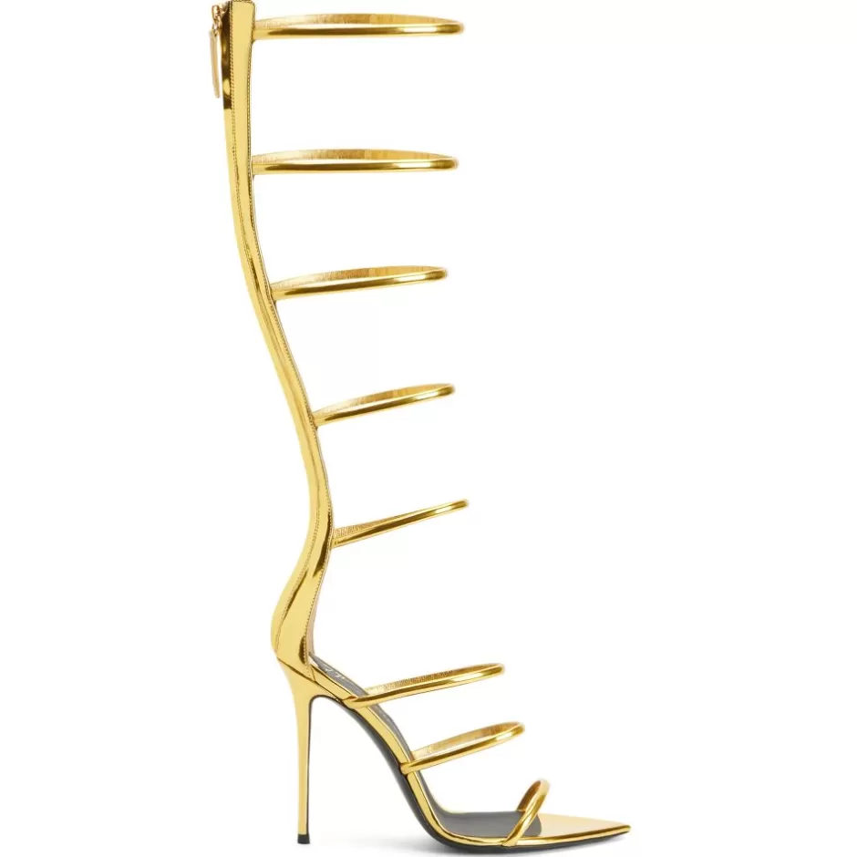 Giuseppe Zanotti Sandals*Super Intriigo Gold