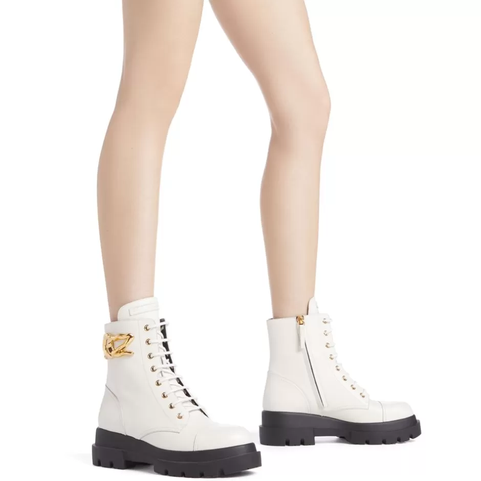 Giuseppe Zanotti Boots*Tankie Boot White