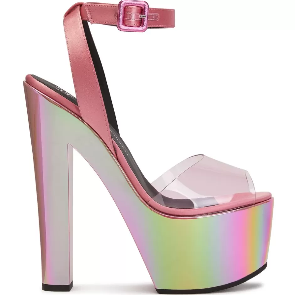 Giuseppe Zanotti Sandals*Tarifa Plexi Pink