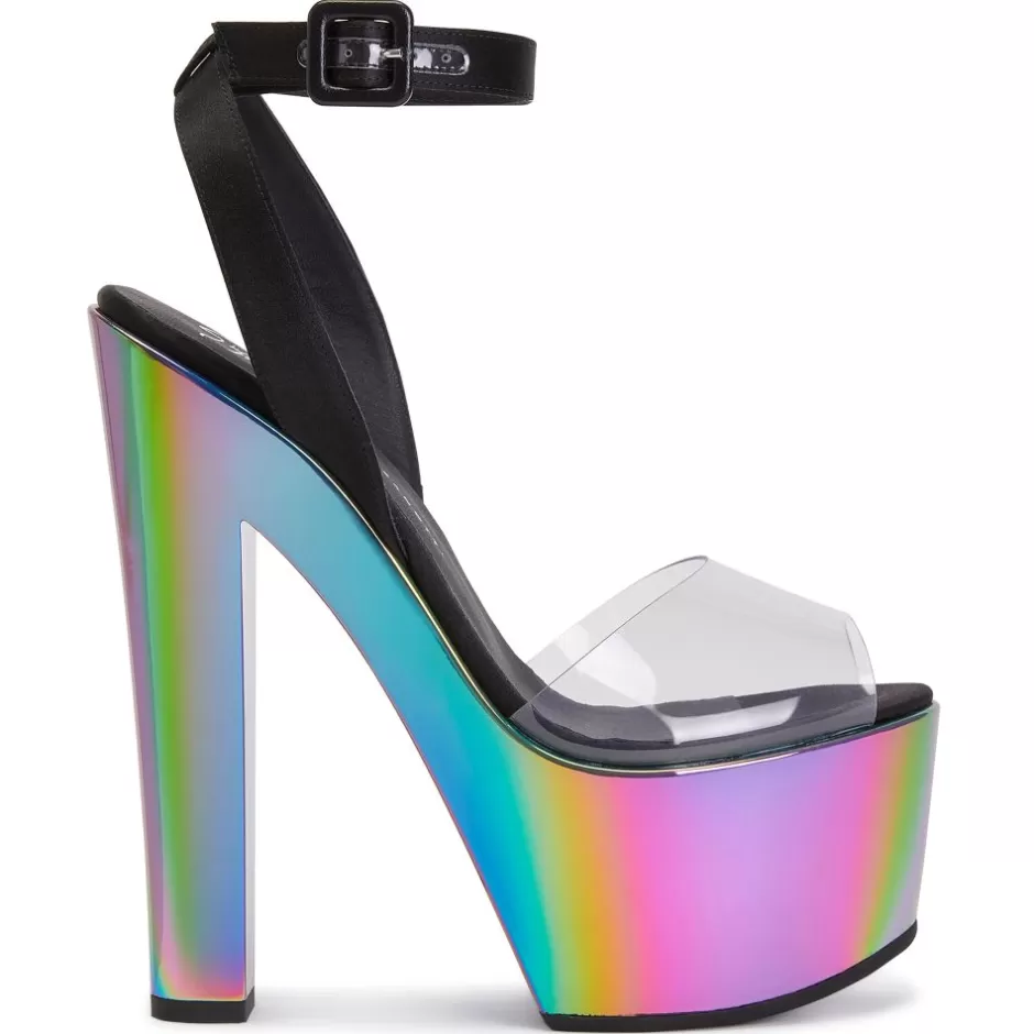 Giuseppe Zanotti Sandals*Tarifa Plexi Black